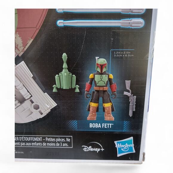 NEW Star Wars Mission Fleet Boba Fett's Firespray Starship F3805 Vehicle - Picture 4 of 8